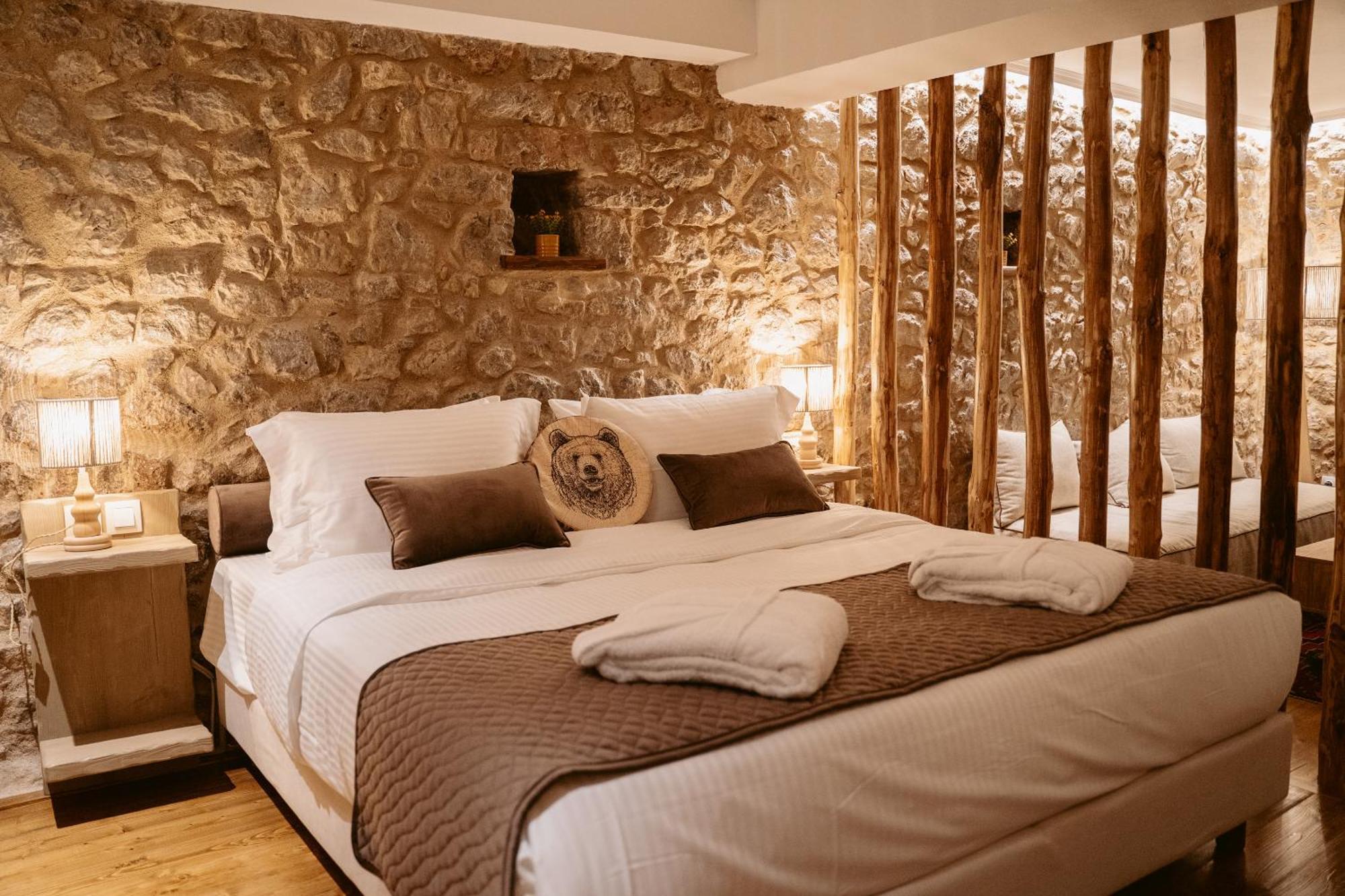 Afanos Guesthouse Arachova Rum bild