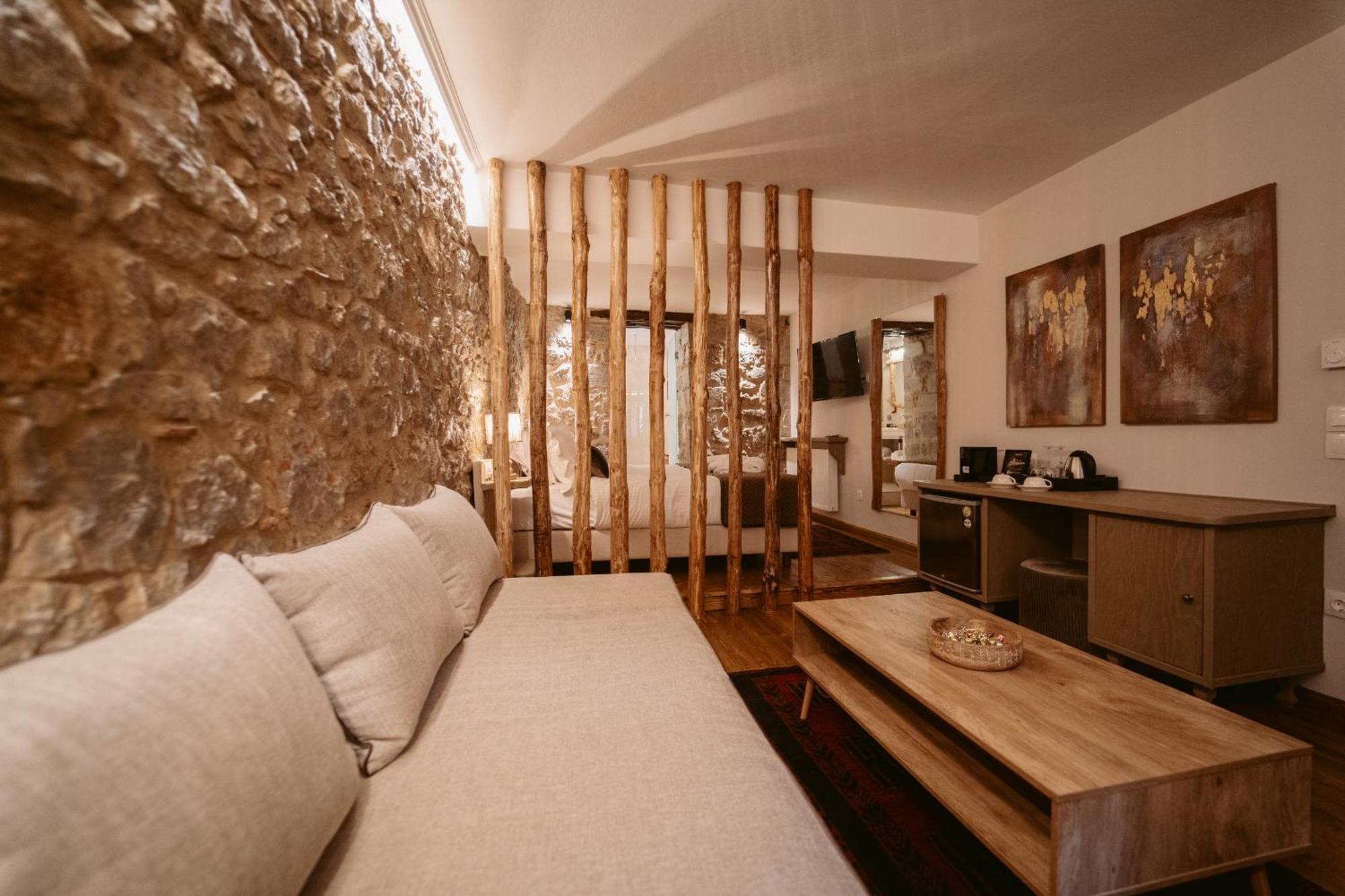 Afanos Guesthouse Arachova Rum bild