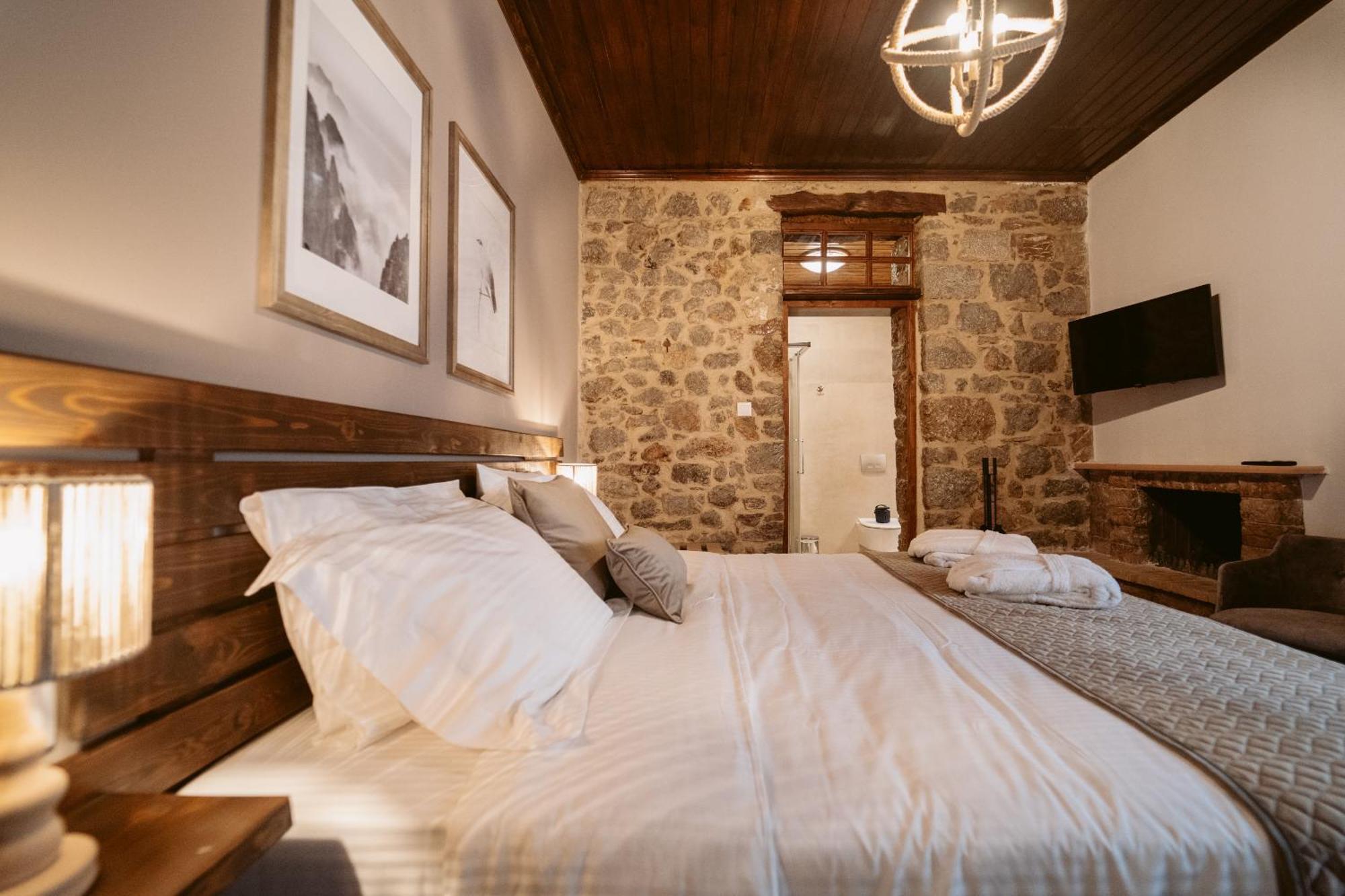 Afanos Guesthouse Arachova Rum bild