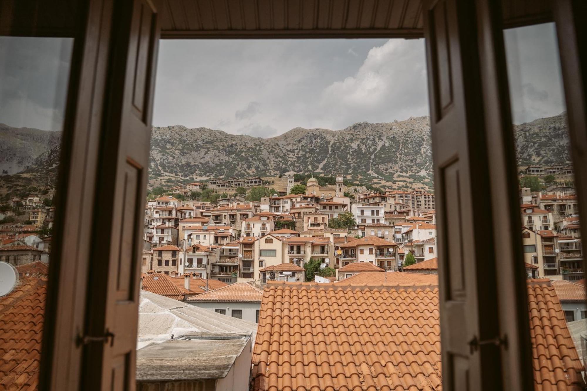 Afanos Guesthouse Arachova Rum bild