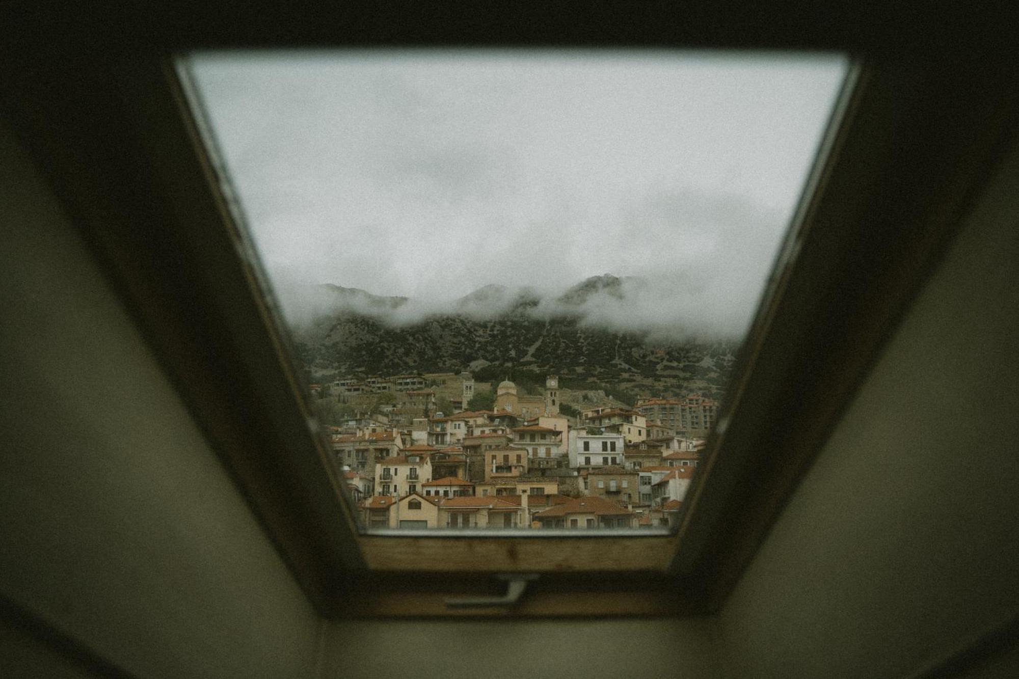 Afanos Guesthouse Arachova Exteriör bild